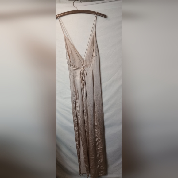 More to Come Regina Maxi Dress in Champagne - Picture 3 of 6